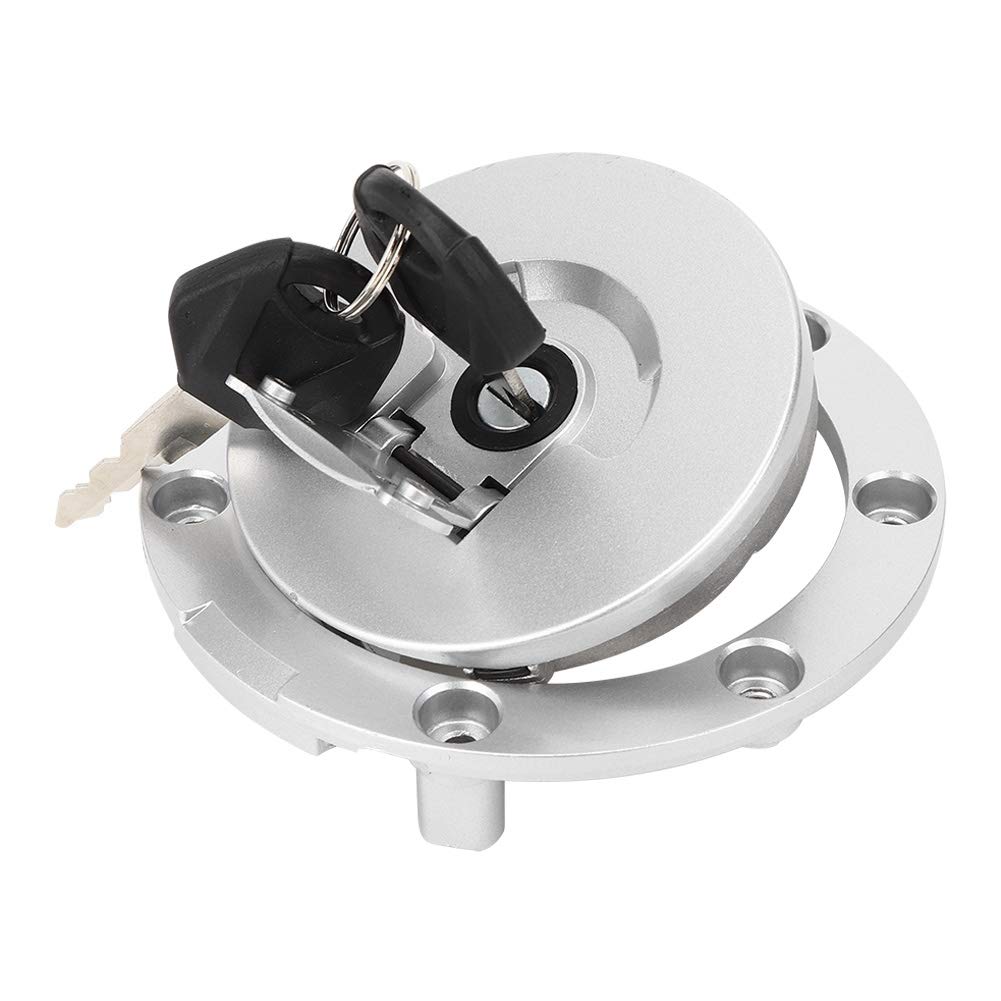 Tank Camp Tank Cap with Key 115mm Diameter CNC Machined for Honda CB400 CB500 Replacement Camping Aluminum Material