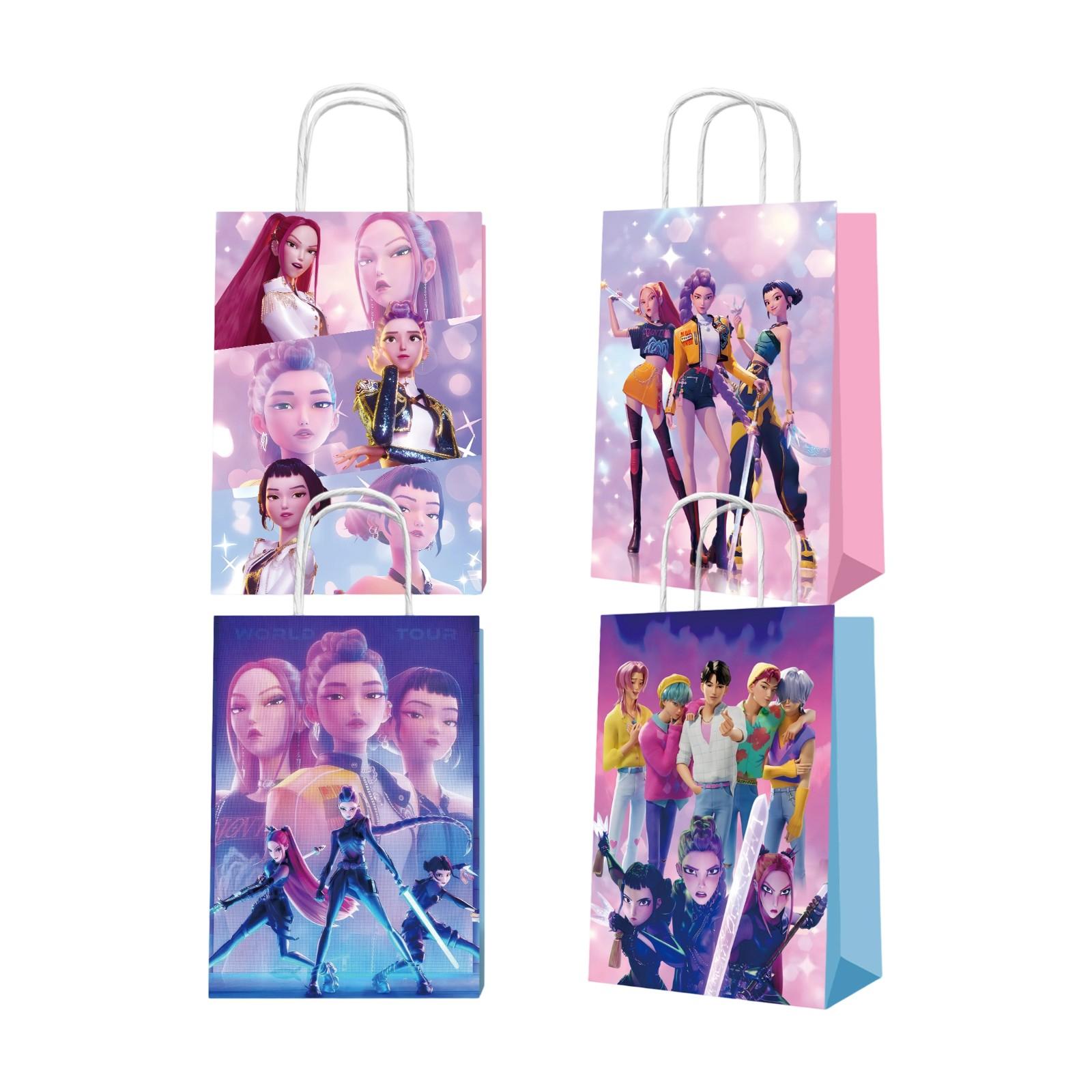 

Сумка, Пакет для конфет, Подарочный пакет, Пакет из крафт-бумаги, Набор для дня рождения девочки One Size