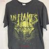 In Flames Zweiseitiger Nachdruck Für T-Shirt An52186 Vintage Mode Streetwear Leicht Atmungsaktiv Herren Designer Kleidung