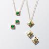 Used Star Jewelry Emerald Necklace