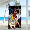 Elvis Presley Beach Towel Super Soft Absorbent Comfortable Lightweight Suitable for Sports, Travel, Swimming, Yoga, Bathroom, Beach, And Pool