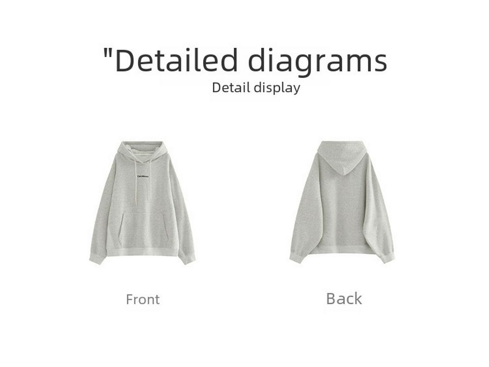 Plus Size American Style Autumn/Winter Printed Women's Sweater for Students