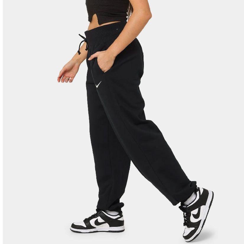 Nike Pantalones de chándal deportivos para mujer, negros, DQ5888-010