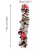 Christmas Porch Sign Set Red  Xmas Hanging Decorations For Home Outdoor Indoor Wall Front Door Decor