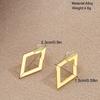 Minimalist Detachable Metal Stud Double Layer Ear Stud New Ear Ring  Gifts