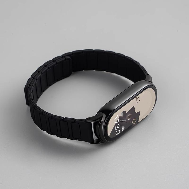 Magnetic Sport Wristband for Xiaomi Smart Band 10/9/8 NFC Version - Breathable Strap