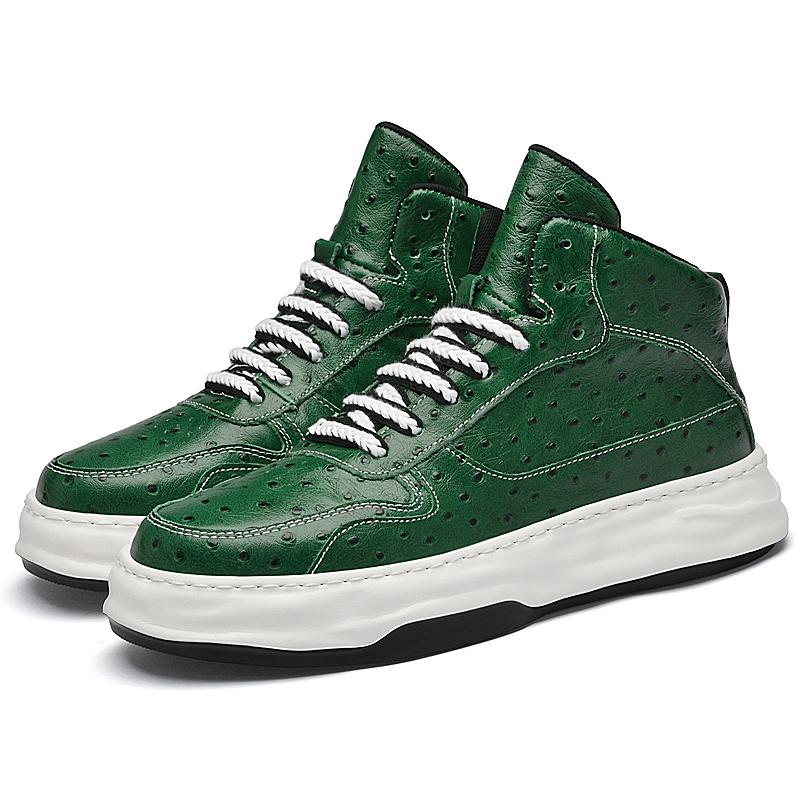 Módní Pánské Nízké Tenisky z Pravé Kůže Vysoké Kvality Pánské Pohodlné Základní Boty Pánské Šněrovací Ležérní Boty Klasické Skate Boty Pánské