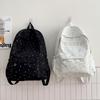 Schoolbagins Wind Star Female Large Capacity Junior High School Girl High School Student School Bag Leisure Travel Backpack Backpack