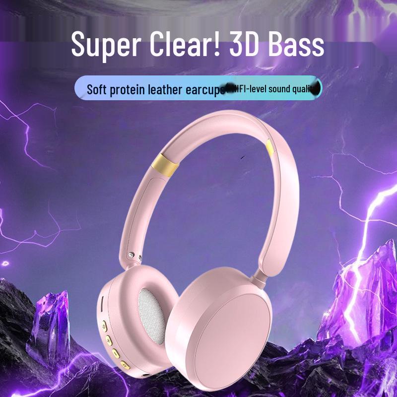 C1001 Wireless Over-Ear Bluetooth Headphones with Ultra-Long Battery Life, Smart Noise Cancelling, Stereo Sound, and Large Comfortable Earcups