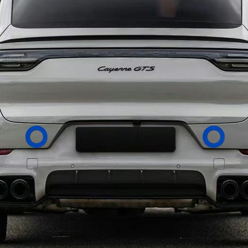 Car Reflective Stickers Multi-functional Hollow Out Round Luminou Warning Decorative Auto Exterior Accessories Reflective Strips