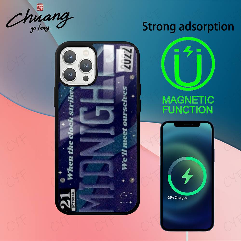 

USA LICENSE NUMBER PLATES Phone Case For 11 12 13 14 15 16Pro Max mini Plus strong magnetic attraction Phone Cover iPhone16plus