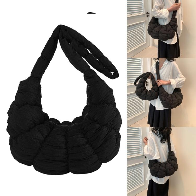 Pleated Cloud Bag Fashion Dumpling Bags Large Capacity Shoulder Bags