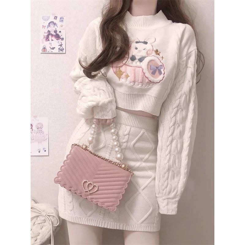 

Women s Small Look Tall First Date Denim Casual Autumn and Winter Sweater Suit M