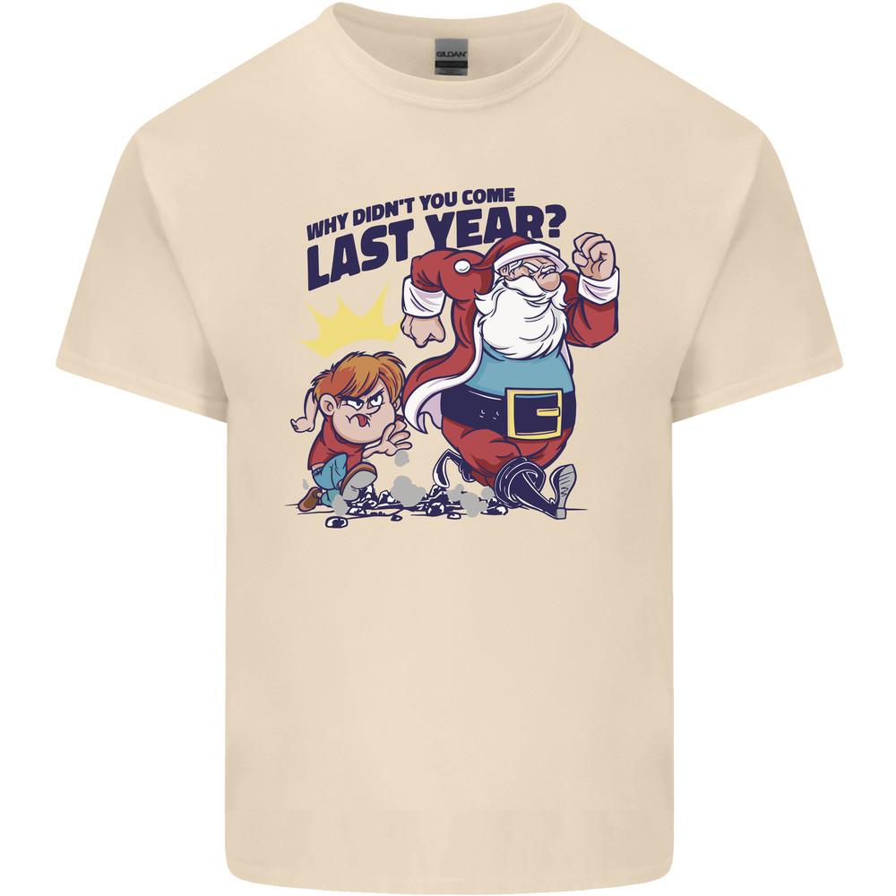 Christmas Santa Naughty List Funny Xmas Mens Light Cotton T-Shirt Unisex T-Shirt L