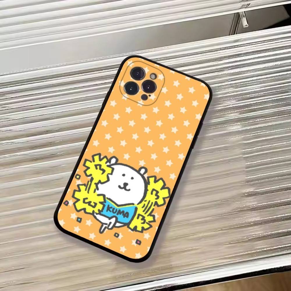 Funny Cartoon J-Joke B-Bear Phone Case For iPhone 17, 16,15,14,13,12,11 Plus,Pro Max, Others Soft Black Cover