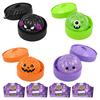 Squeeze Toy with Steamer Box 1/4/5Pcs Halloween Dumpling Box Cartoon Glitter Steamed Bun Stress Relief Toy Ball Fidget for Home Office Toys