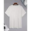 European sizes AM A FIRESTARTER Print Round Neck Short Sleeve T-Shirt, Individual Trendy Men'S Top