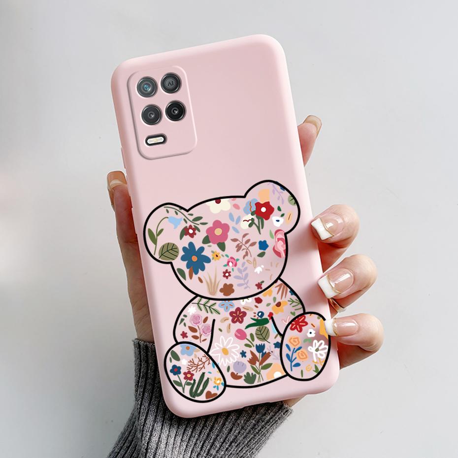 For Realme Narzo 30 5G Case Narzo30 RMX3242 Silicone TPU Cartoon Soft Phone Case For Ralme Narzo 30 5G Cover Coque Bumper Fundas