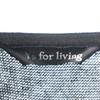Y's for Living Made In Japan No Sleeve Sweater Black Knit Women Used