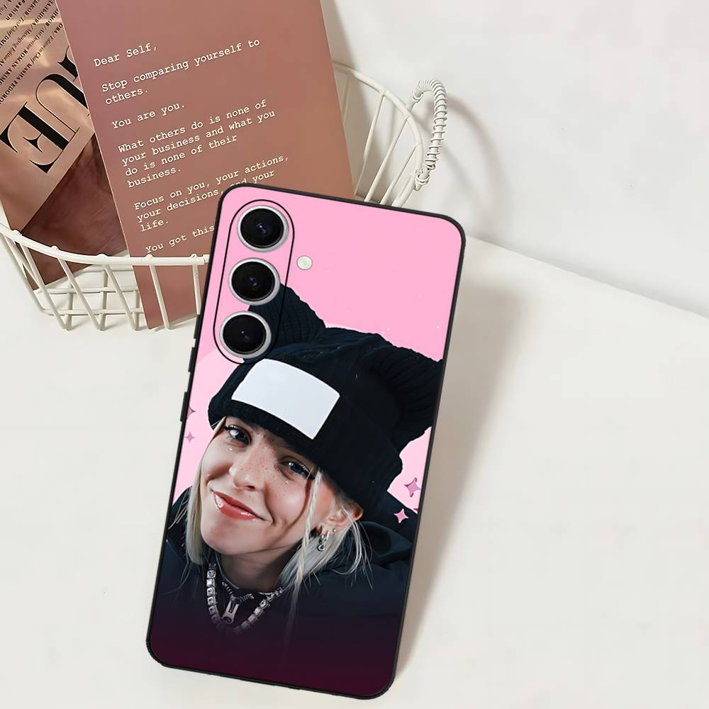 Classic Y-Young M-Miko Music Singer Phone Case For Samsung S 24 Fe 25 Ultra Plus 20 Lite 21 30 22 23 24 22 Ultra 5G Fundas