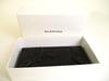 Authentisches BALENCIAGA Schwarzes Leder Klappportemonnaie The Classic Money #a816 Aufgearbeitet