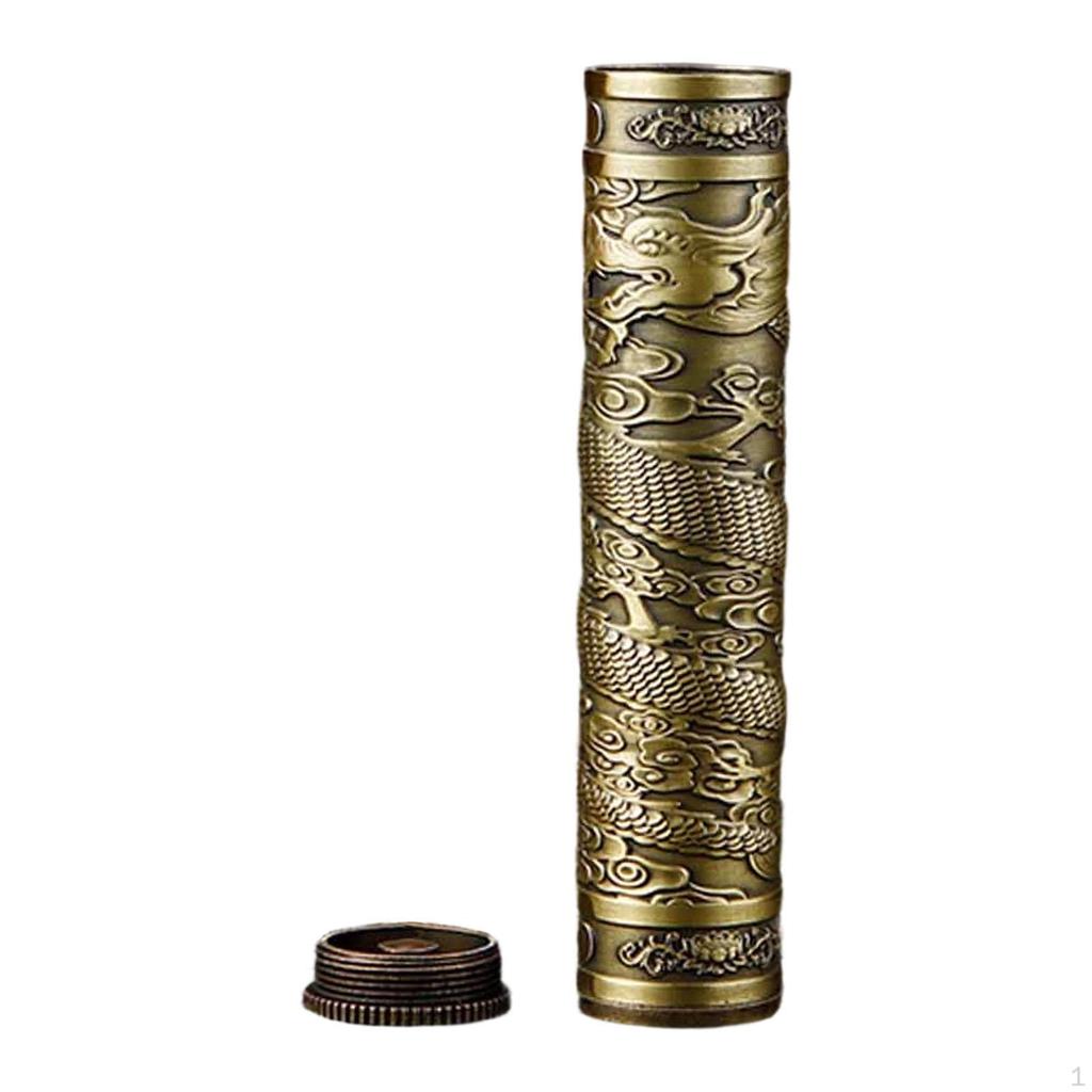 Storage Box Burner Sticks Holder,Organizer Tube Container Case for Bedroom