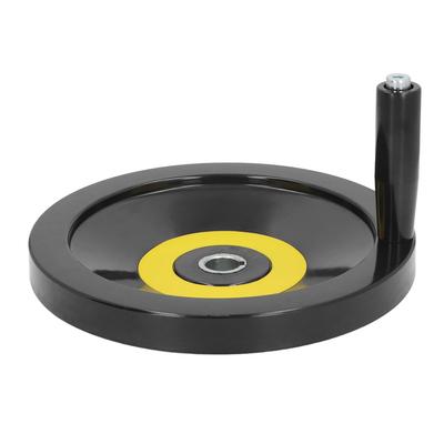 Freze için Döner Kollu 22mm Merkez Delikli 250mm Dış Çaplı Masa Testeresi El Çarkı