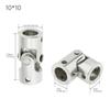 45# Steel Joint Shaft Coupler 360 Degree Rotatable Coupling Steering Connector for RC Model Motor / RC Car / Crawler