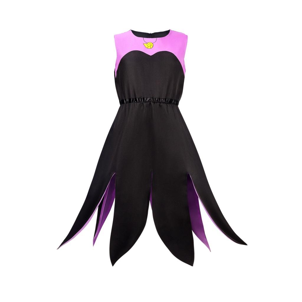 

Маленькая Русалочка Косплей Костюм Платья Аксессуары для Вечеринки Подарок Девочкам Kids 160cm/62.99in