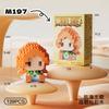 *Anime Building Block Chopper Buggy  Assembly Micro Building Block Zoro Robin Character Model Mini Bricks Figure Toys For Gift