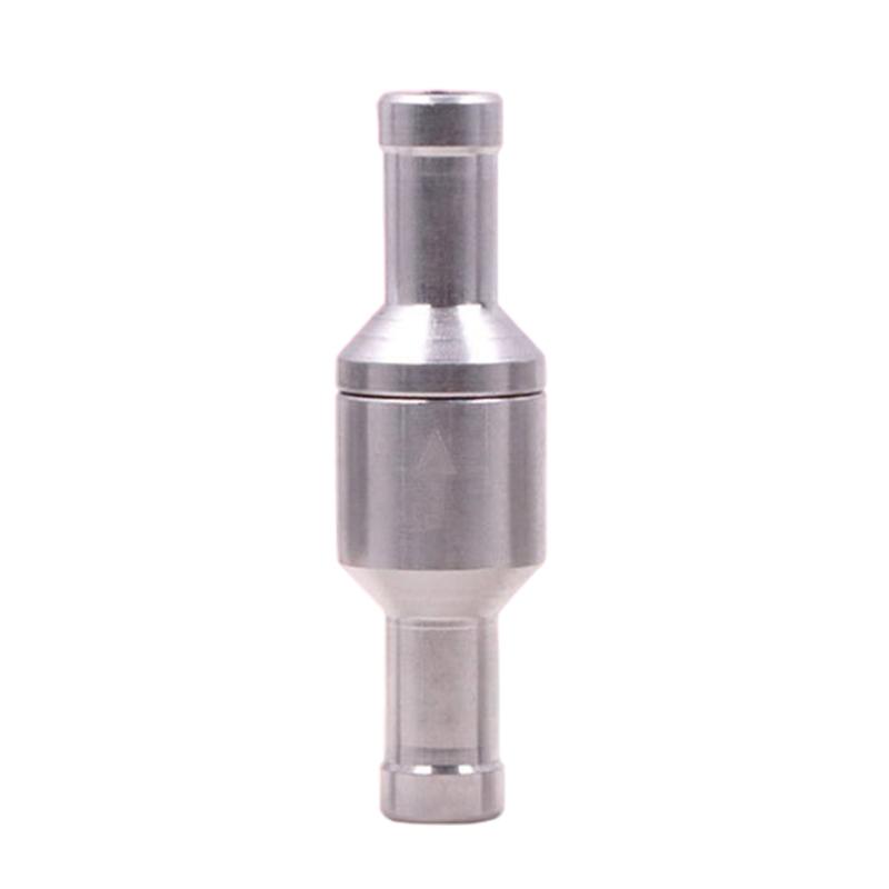 Aluminum Alloy Fuel One Way Check Valves Universal Use for Car Bike Fuel System Works Under 0.2 To 6 Bar Pressure Range