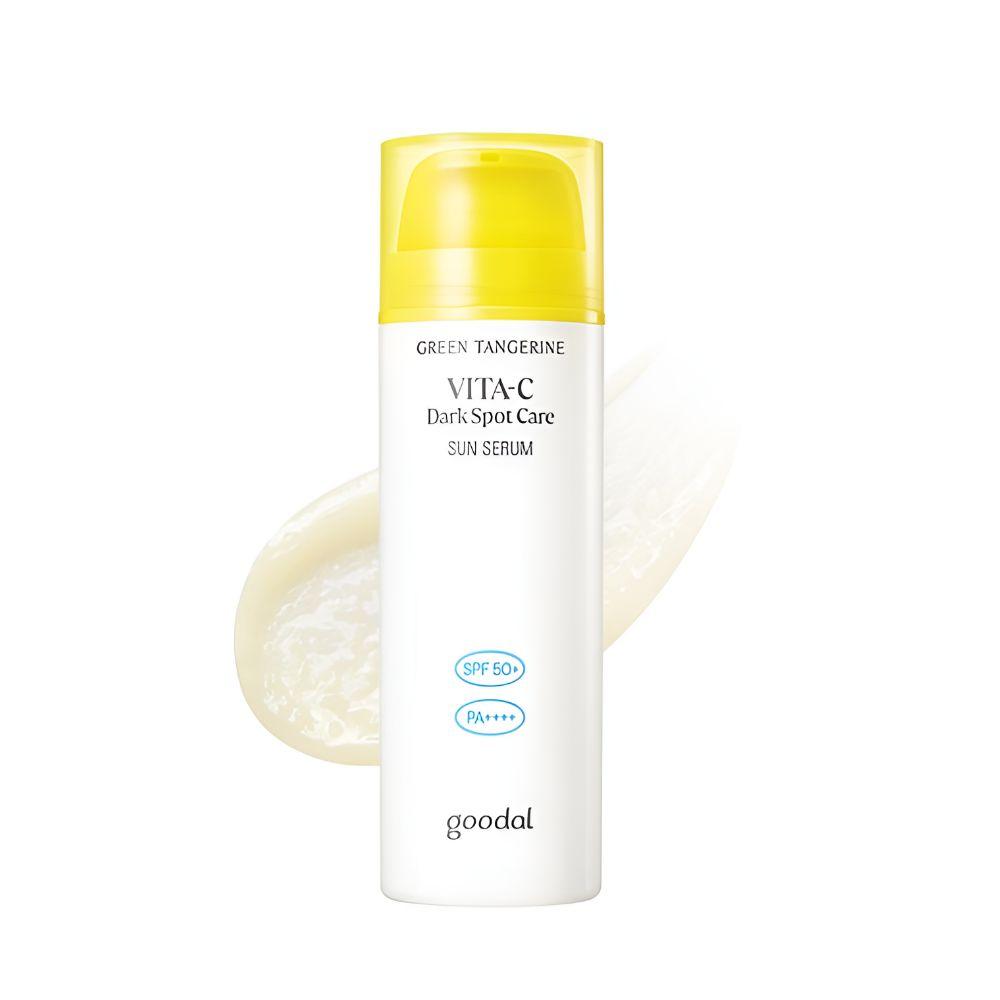 GOODAL Green Tangerine Vita C Dark Spot Care Sun Serum SPF50+ PA++++ 50ml Brightening UV Protection