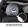2025 Hot Car Seat Headrest Neck Pillow Dustproof Protective Cover For BMW E87 E70 E91 E30 G20 E92 E93 E60 E46 E90 G30 E53 X1