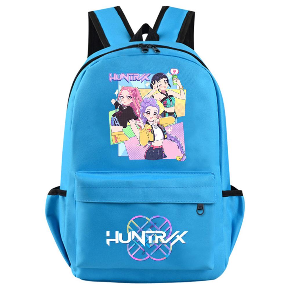 Anime Kpop Demon Hunters Printed Backpack for Teenager Student Girl Boy Bookbag Schoolbag Women Large Capacity Travel Bag Kid Gift Rucksak