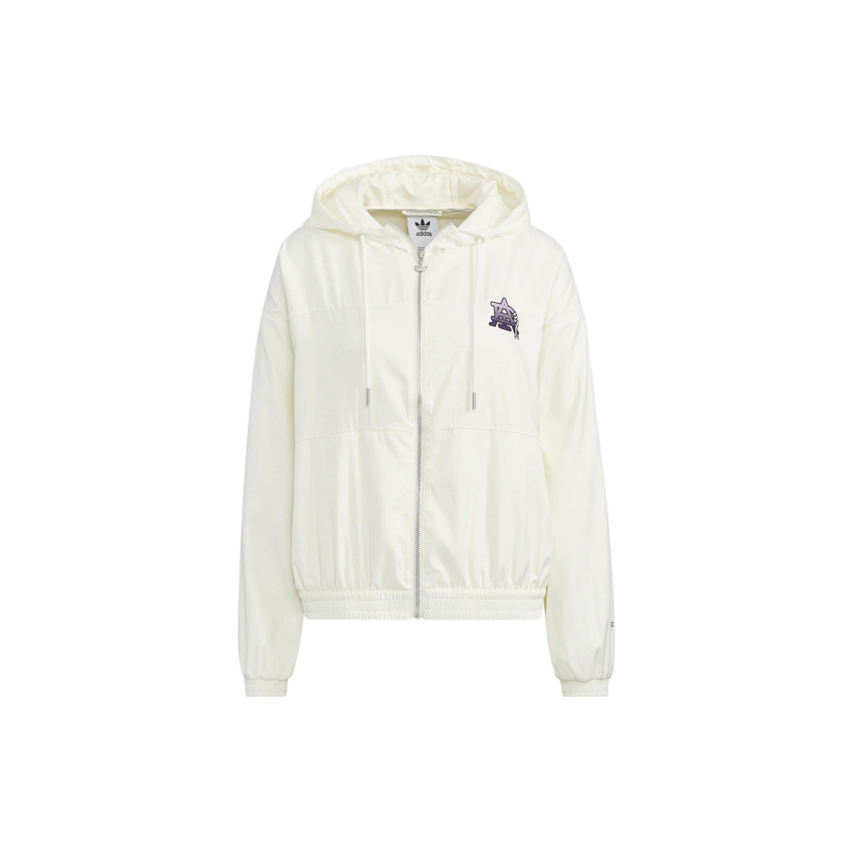 (WMNS) adidas Modern Collegiate Windbreaker Jacket Asia Sizing  White  Women s HS1933 M