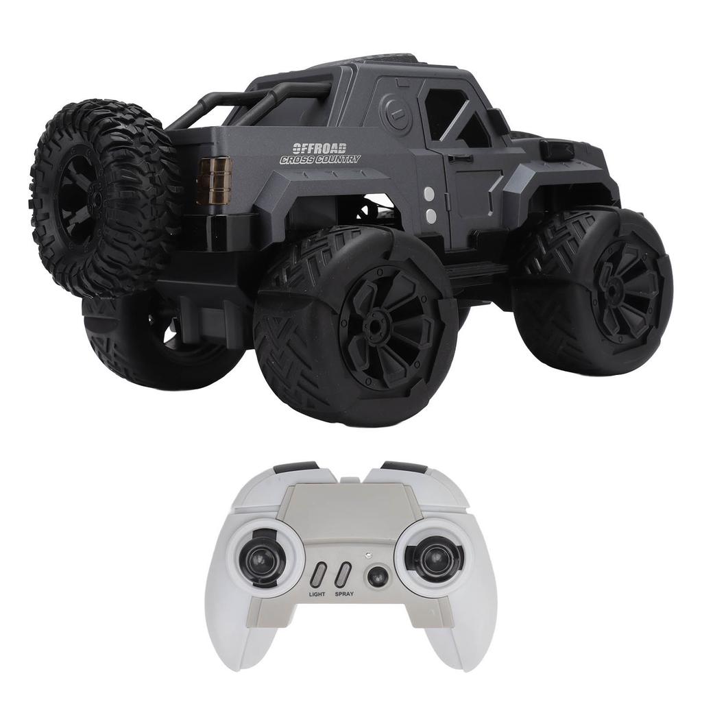 116 RC Car 2.4GHz Remote Control Climbing Car With Spray and Light Off Road Trucks Toys For Kids