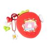 BUBBLELOGUS Tamagotchi Paradise Case Tamagotchi Silicone Protective Cover with Zoom Dial Charm Stickers Full Dustproof Strawberry Land (for Paradise)