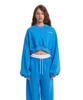 Trunk Project Logo Cropped Sweatshirt_Blue