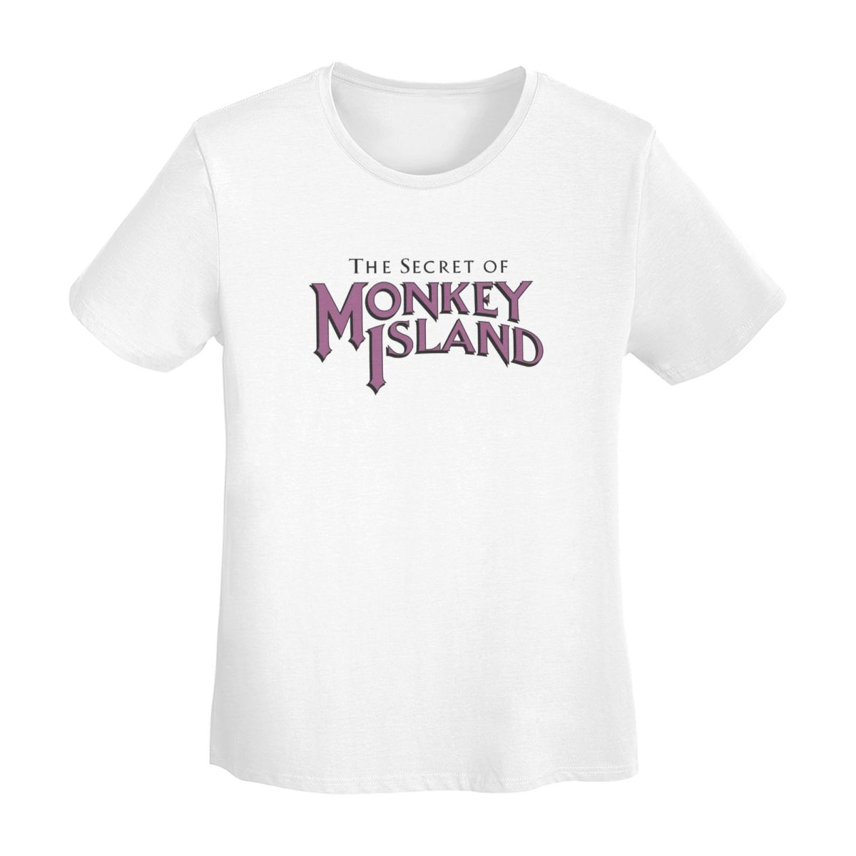 

Secret Of Monkey Island TShirt Women Short Sleeve T Shirts ONeck Clothes Cotton Summer Tees Streetwear S