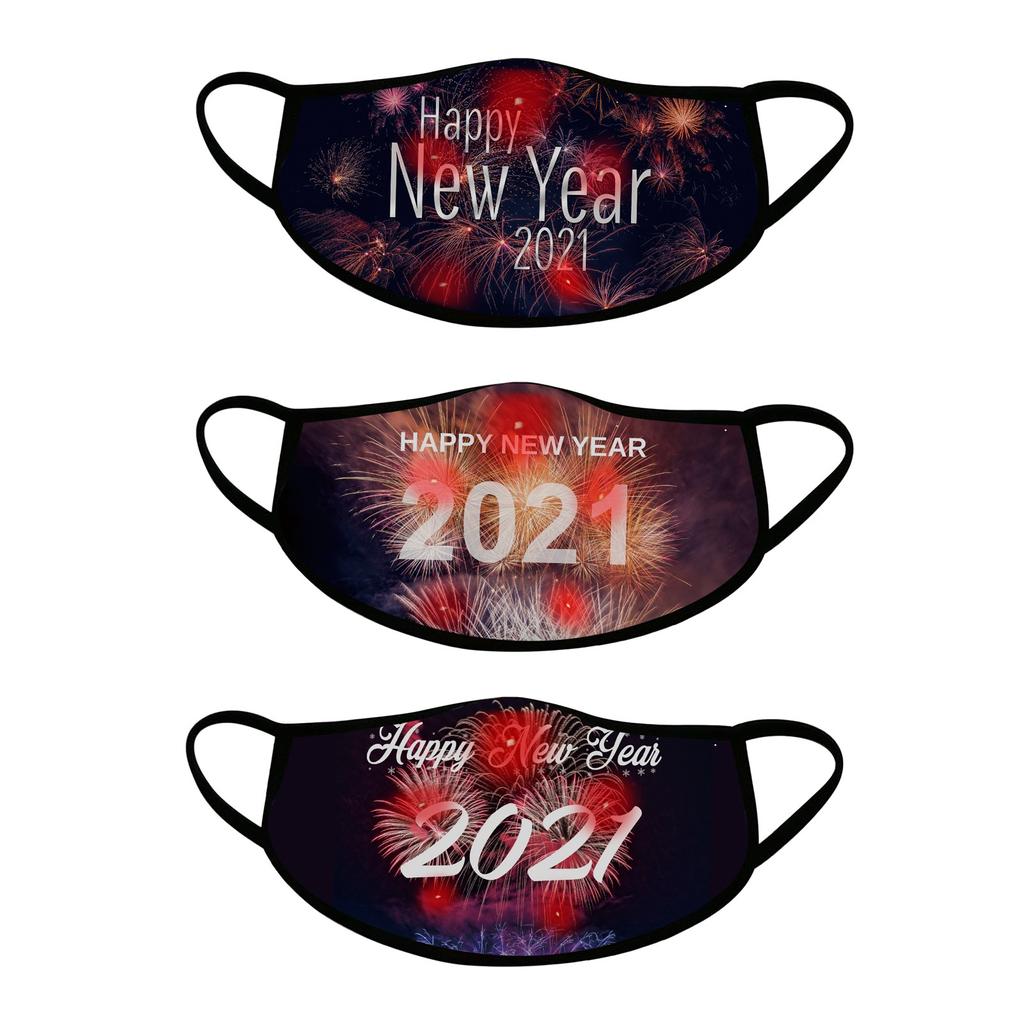Buy [OD] LED 2021 Happy New YearMask Light Up Mask Lights Glowing Mask ...