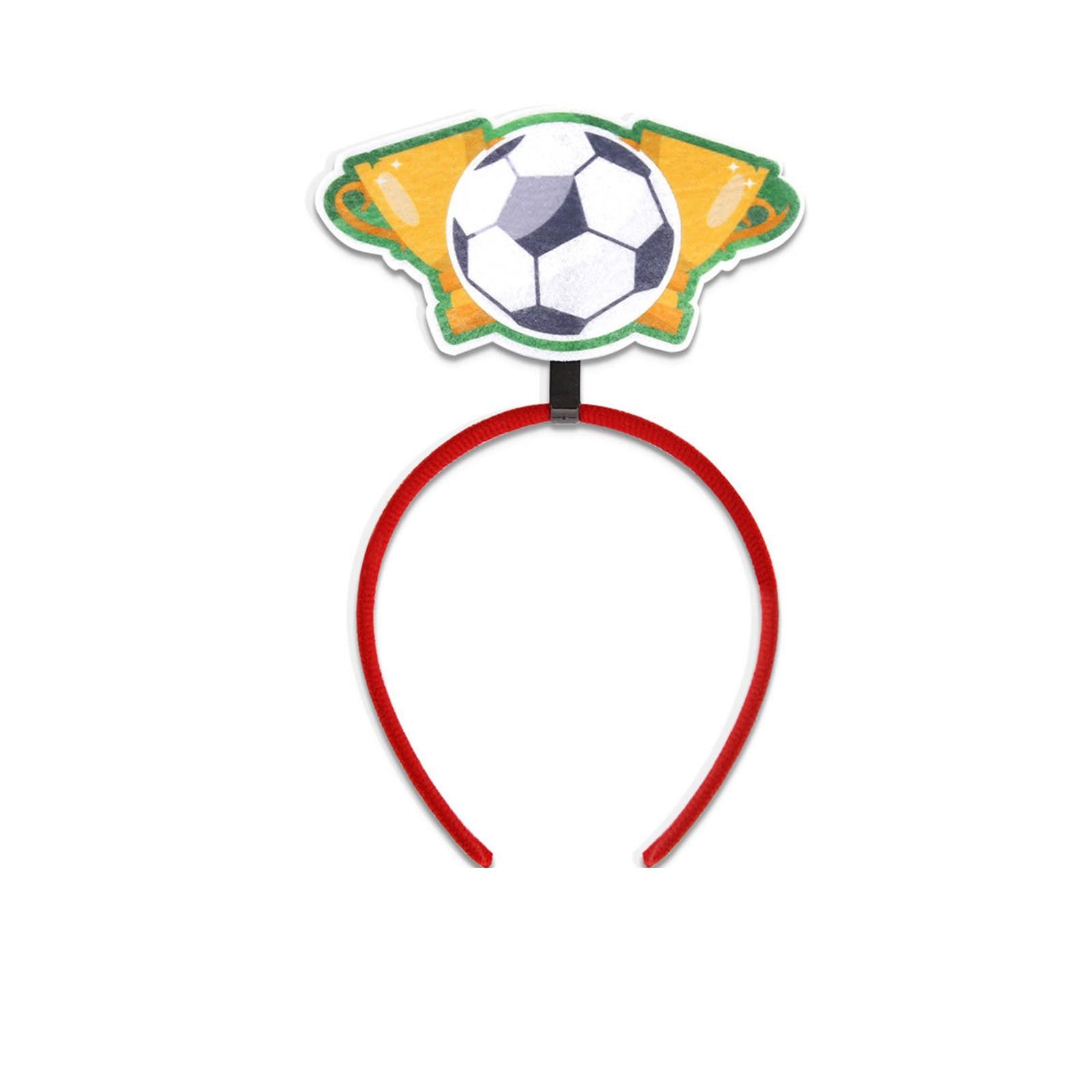 

Повязка на голову футбольного болельщика Кубка Европы, повязка на голову футбольного болельщика для украшения вечеринки One Size