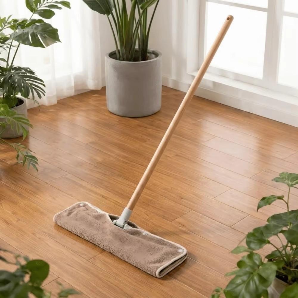 Washable Floor Cleaning Pad Coral Fleece Floor Cleaning Rag For Household Floor Cleaning
