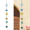 Rain Chain, Hummingbird Rain Chains For Outside, Metal Rain Chain Bell, Decorative Rain Catcher Chain Replacement Downspout