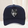 Unisex Washed Cotton Wolf Howl Dad Hat Baseball Cap Unisex Women Golf Sport Sun Protection Adjustable Outdoor Hiking Caps