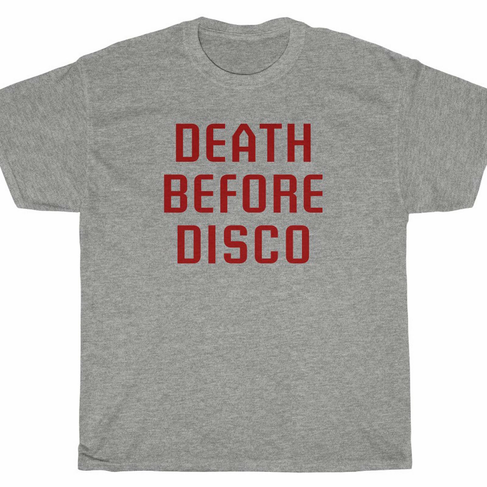 DEATH BEFORE DISCO T-Shirt - Stripes Murray 70 s Unisex T-Shirt M