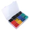 530 Pcs Heat Shrink Tubing Good Sealing Corrosion Resistance Electric Insulation Tube for Solder Joi