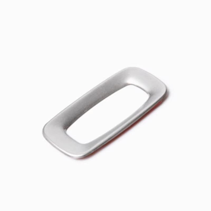 Car Console Keyhole Frame Decoration Key Hole Trim For Volvo S60 V60 XC60 V40 Stainless Steel Sticker Interior Accessories