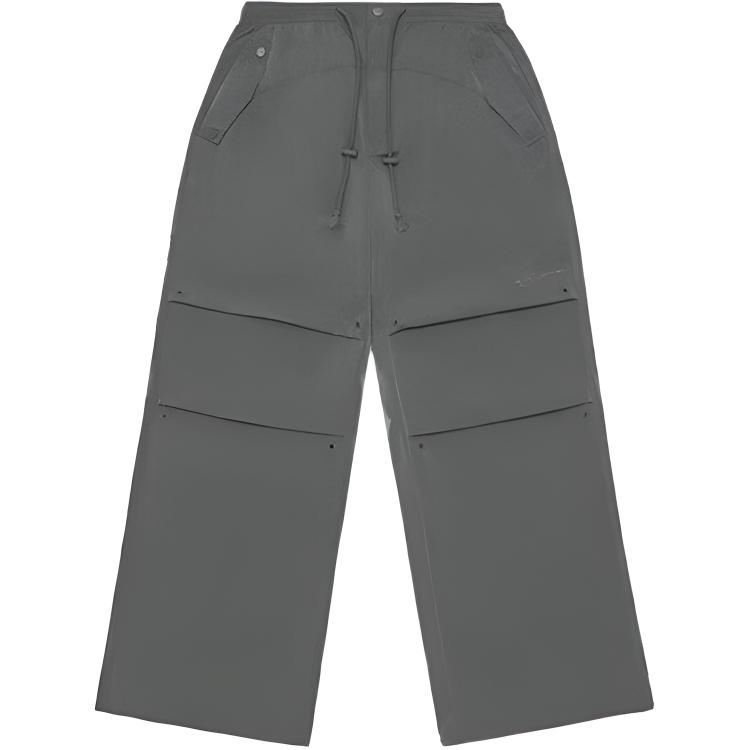 Anta SV Series Solid Color Simple Soft Versatile Sports Long Pants Women bottoms 162621503V-2 L