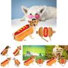 Entzückende Baumwoll-Hotdog-Haustierkleidung für kleine Hunde und Katzen. Perfekt für festliche Feiern.