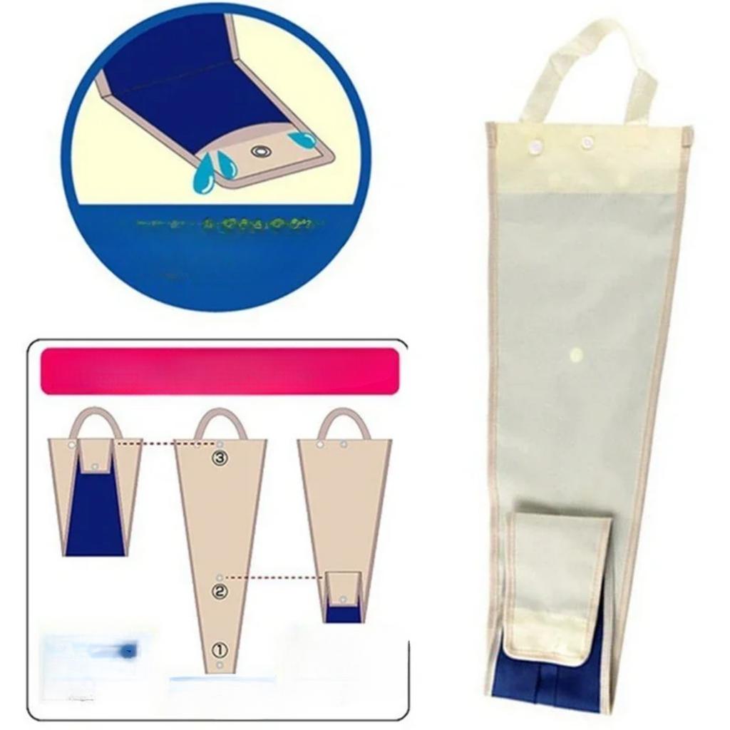 Waterproof Umbrella Sets for Car Foldable Umbrella Cover Sheath Storage Bag Carrier Cover  Umbrella Stands Car Accessories